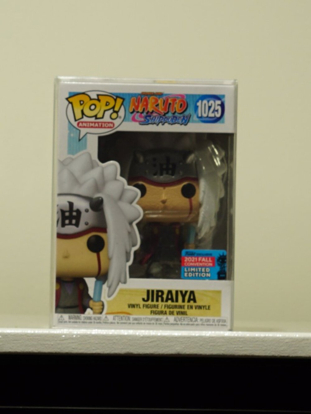 Funko Pop Jiraiya #1025 Naruto 2021 Fall Convention Exclusive